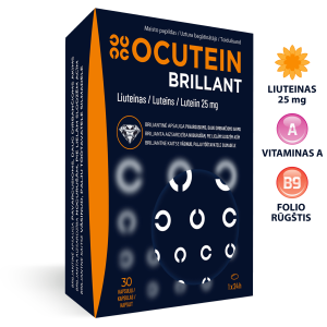 Ocutein BRILLIANT – BRILJANTA AIZSARDZĪBA NOGURUŠĀM, PIE LIELĀM SLODZĒM ACĪM!